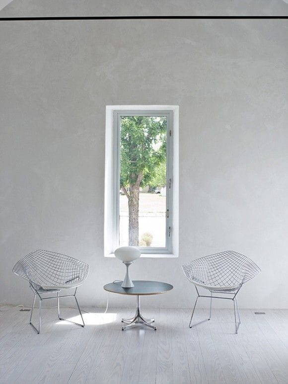 Bertoia Diamond Armchair, Fabric Tess Harley Grey 15