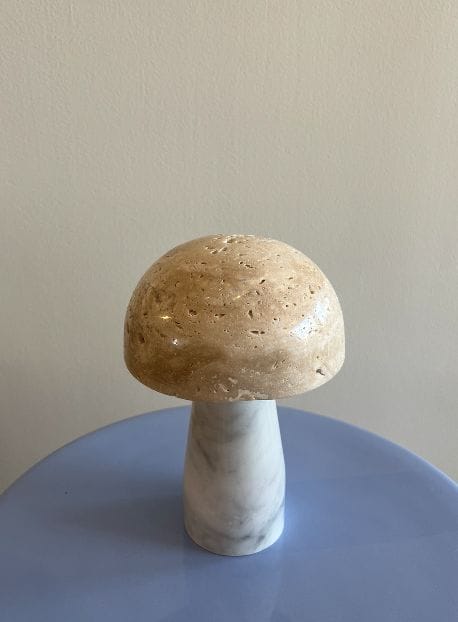 Medium Shroom, Carrara, 18 cm