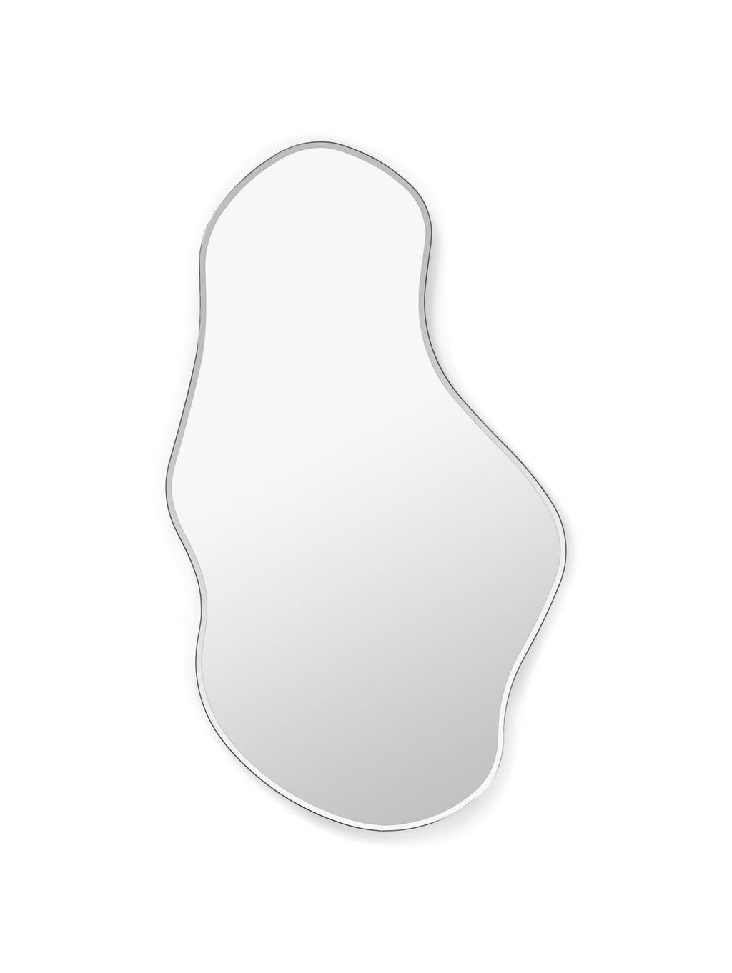 Pond Mirror - Large - Dark Chrome