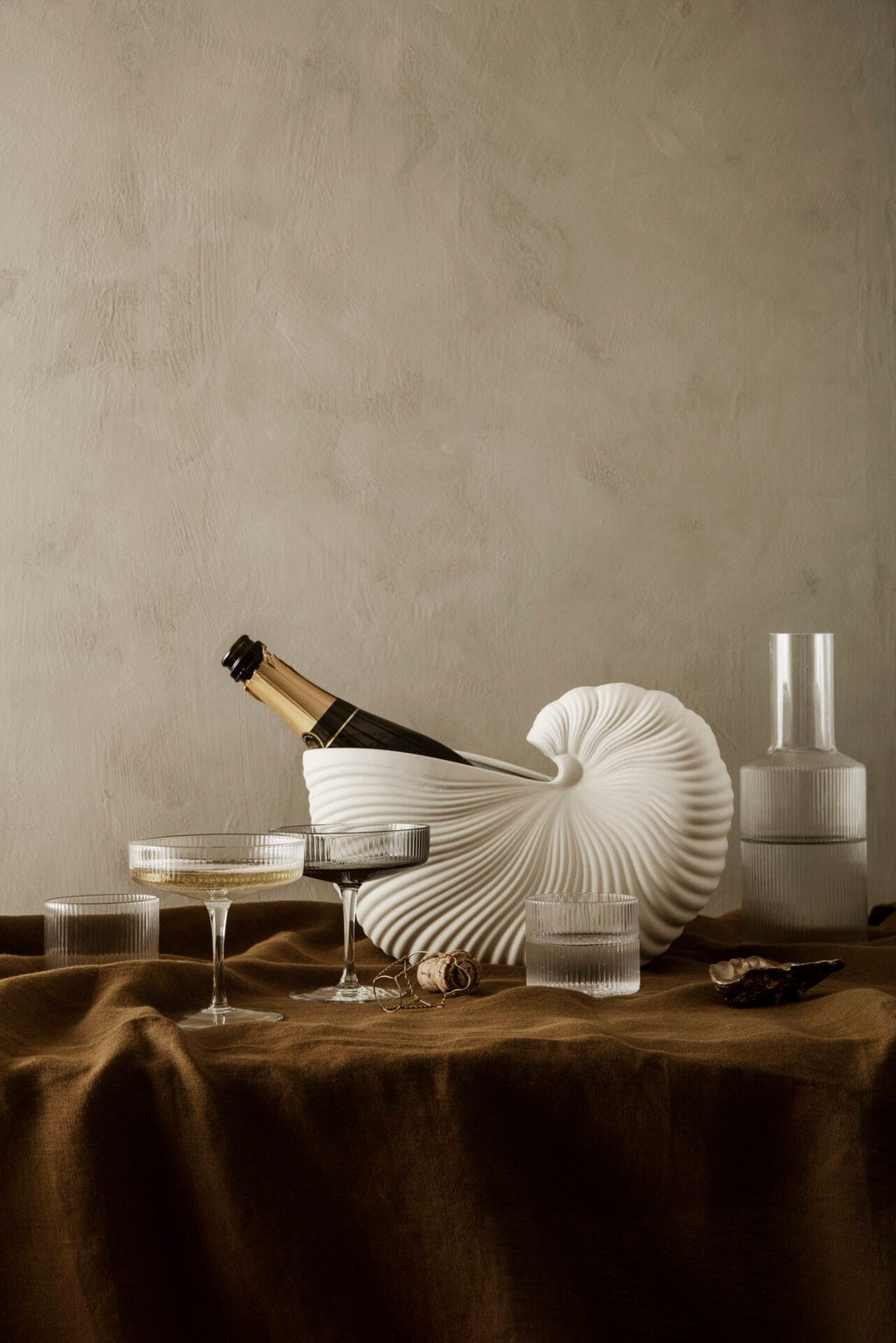 Shell Pot, Off-White