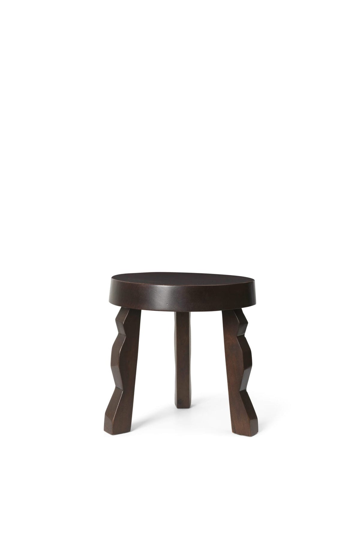 Faye Stool - Dark Stained Mango
