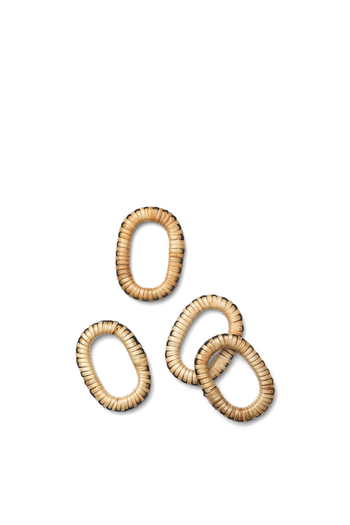 Weave Napkin Rings - Set of 4