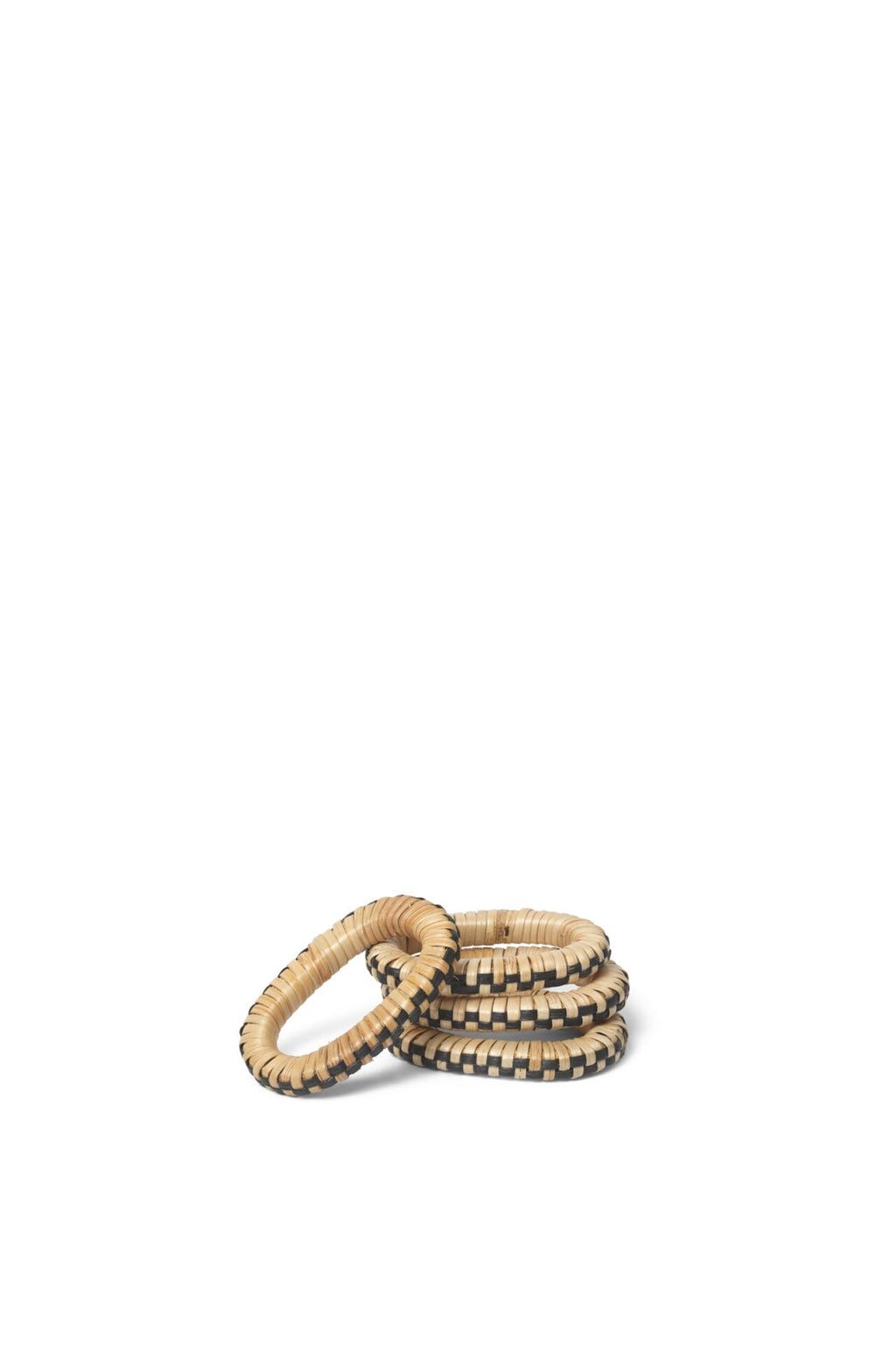 Weave Napkin Rings - Set of 4