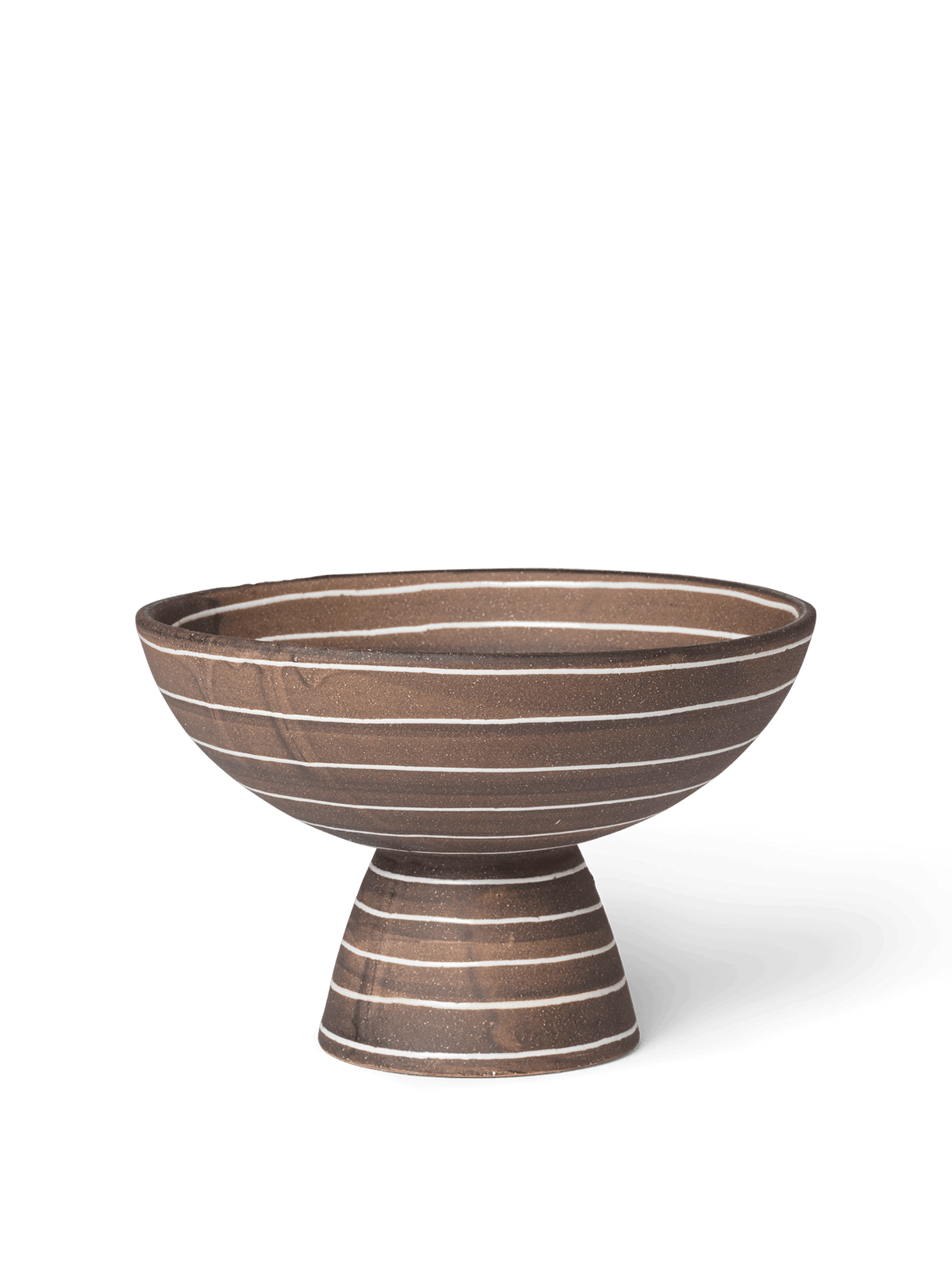 Brura Bowl - Coffee/White