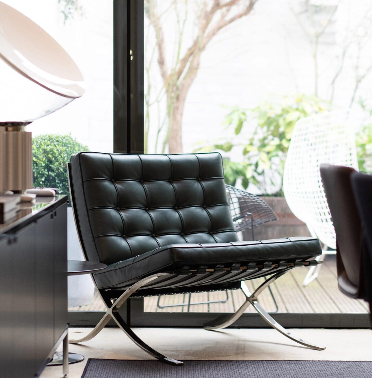 Barcelona Chair Relax, Leather Black
