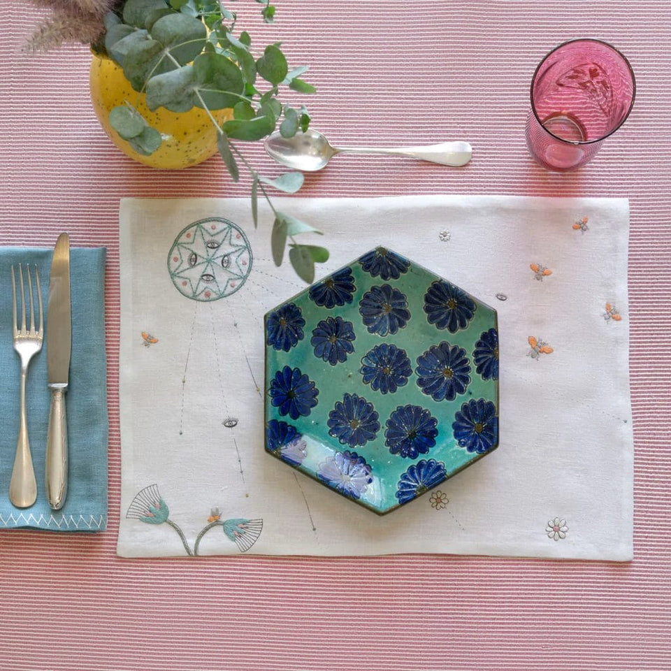 Serendipity Placemat, Pastel, 45 x 32 cm