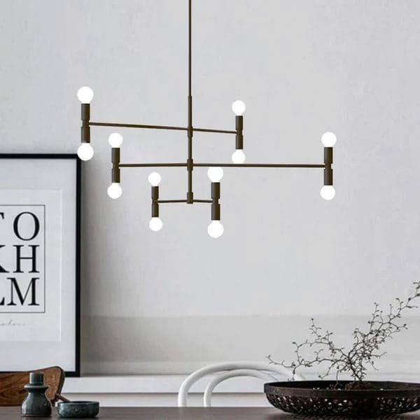 Dot Atomium Pendant, Finish: Graphite, Total Height 54.5/1384 mm, CE