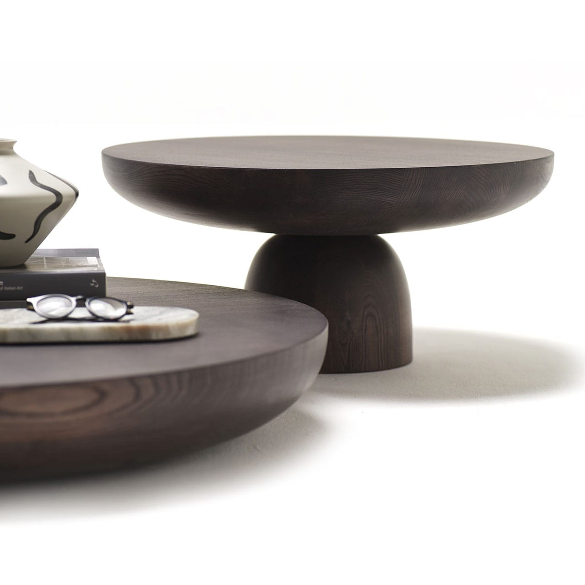 OLO Coffee Table Wood, Ø70 cm