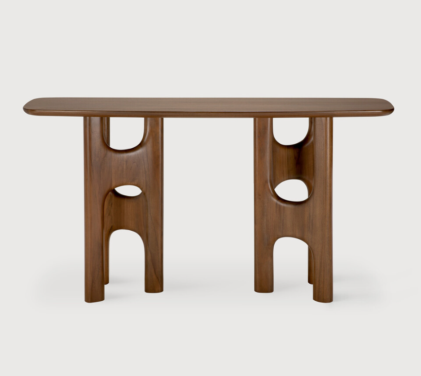 Flow Console, Teak wild brown, 150 x 40 x 79 cm