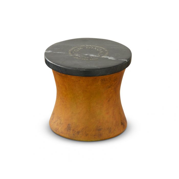 Underground Candle Medium,Matt Burnt Orange