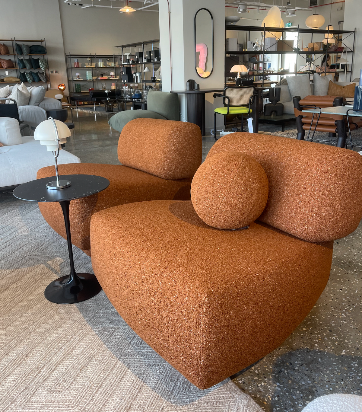 Gogan Armchair A7105 Fuzzy 111 Ocra, Cat W