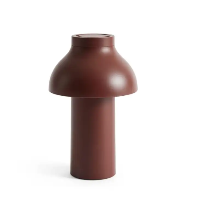 PC Portable Lamp-Iron red, Ø14 x H22 cm