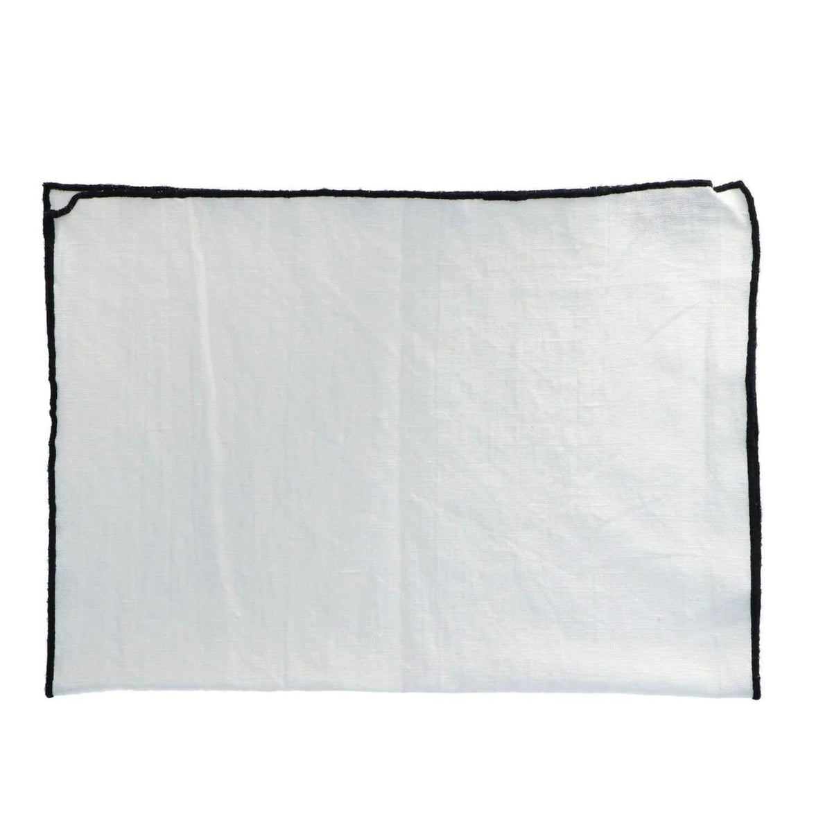 Toile Mimi Placemats, Blanc/Bourdon Canard, 35 x 50 cm