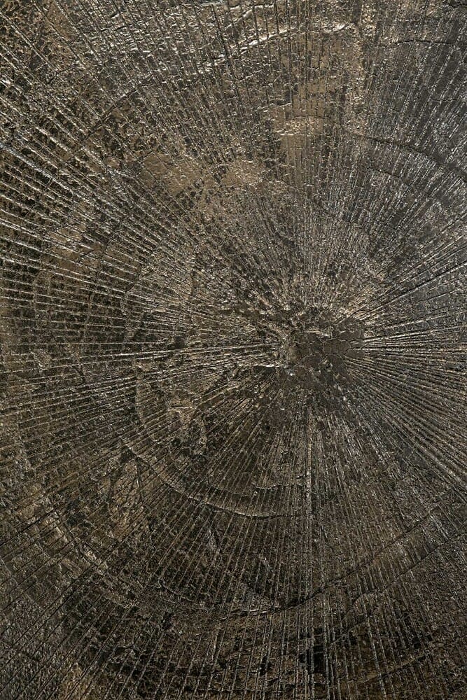 Slice coffee table - varnished Minerals - Ray Whisky - oval, 138 x 123 x 33