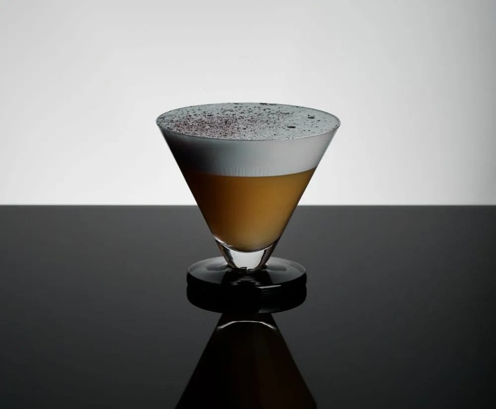Puck Cocktail Glass, Clear Smoke (Set of 2)