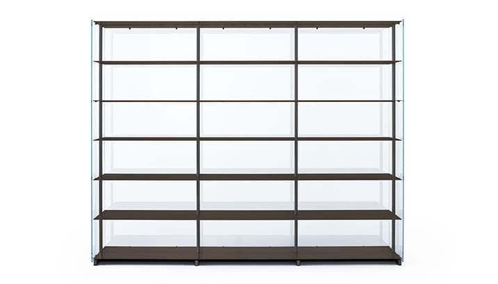 Red Baron Bookshelf,200x45,H160cm
