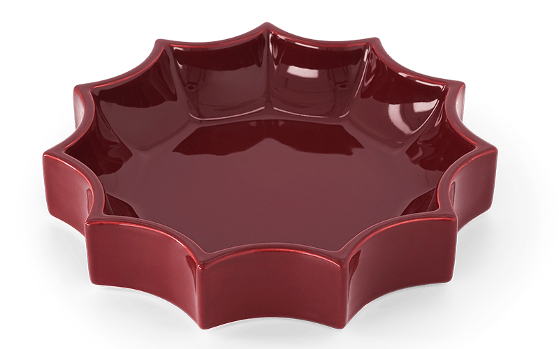 Tasca Small ceramic burgundy pocket emptier Ø22cm