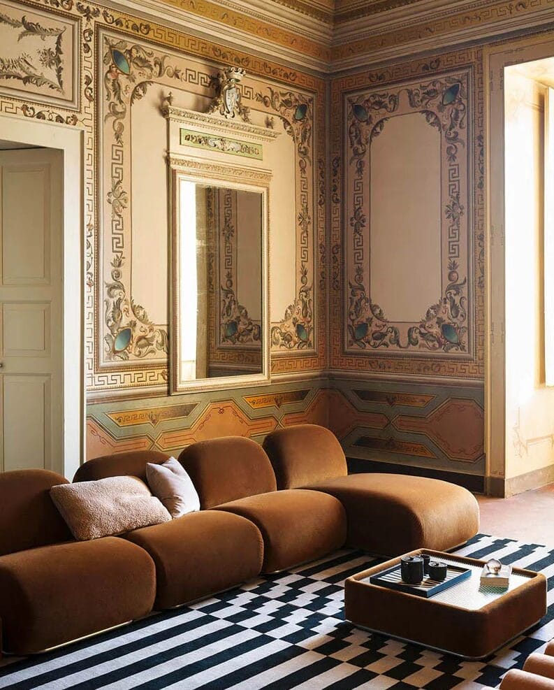 Victoria Sofa, 3 x Modules, 1x Left 1x Right, 1 x Middle, Cat (C) Calantha 05
