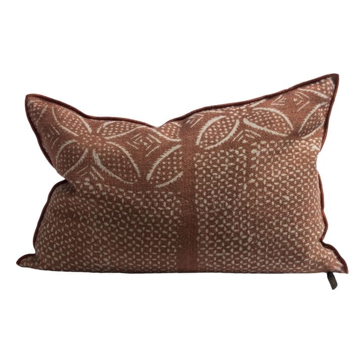 Lin Wabi-Sabi Cushion, Bogolan Argile, 40 x 60 cm