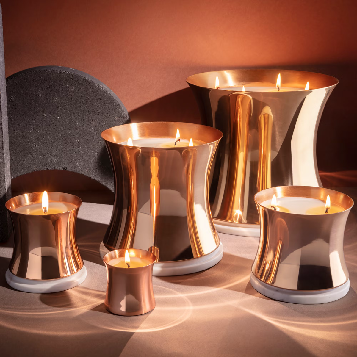 London Candle Large, Copper