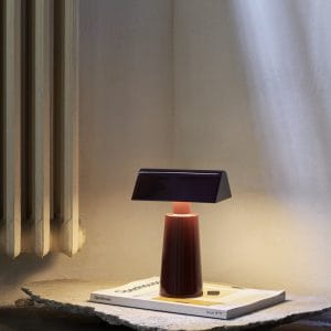 Caret MF1, Portable Lamp, Dark Burgundy - Image 2