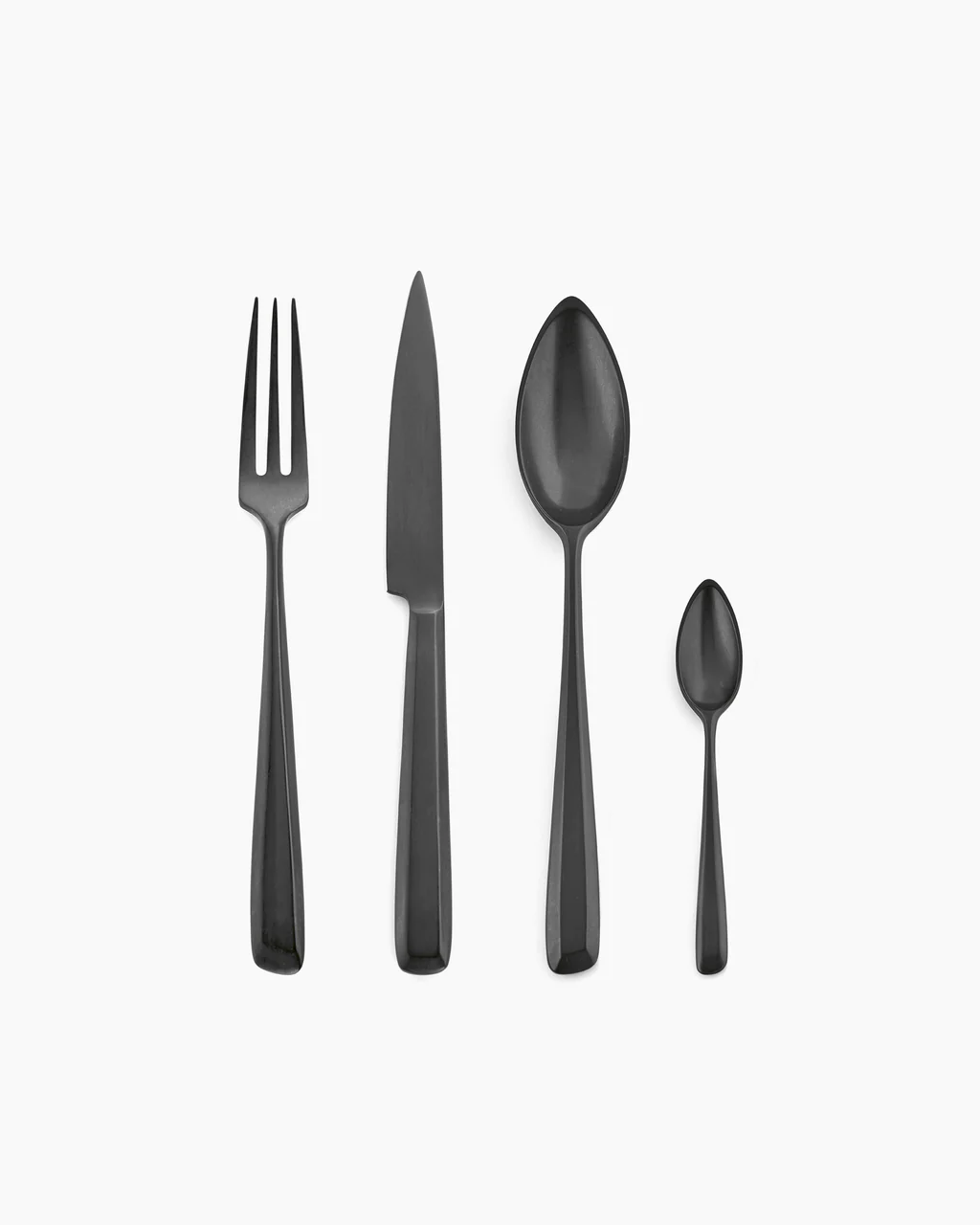 Cutlery Set, Black Stone Wash, Stainless Steel, 24 Pcs (Giftbox ), Pure