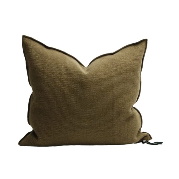 Toile Formentera Cushion, Bronze, 50 x 50 cm