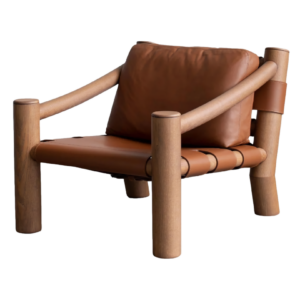 Elephant OELE72 Armchair, Walnut/Hide, Guarana 2006 - Image 2