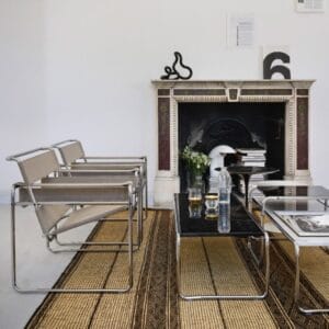 Laccio 2 Coffee Table, Black, MN Marble, Nero Marquina: Rich Black With White Random Veins - Image 2