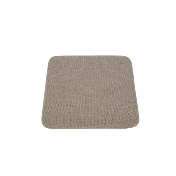 CURVA Seat Cushion For Stool Taupe Bouclé