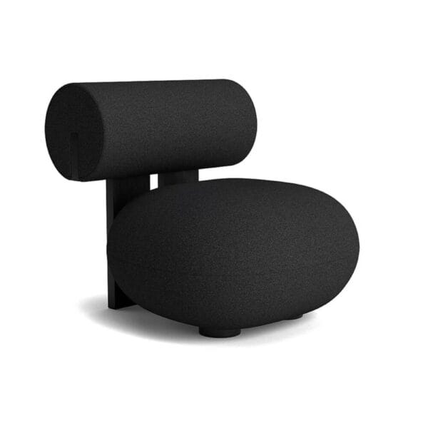 Hippo Lounge Chair, Black Oak, Cat 3 Zero 0013