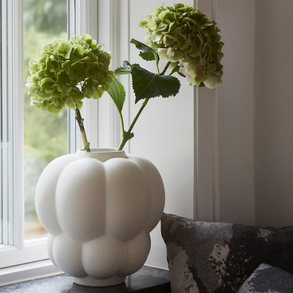 UVA vase Cream Ø20