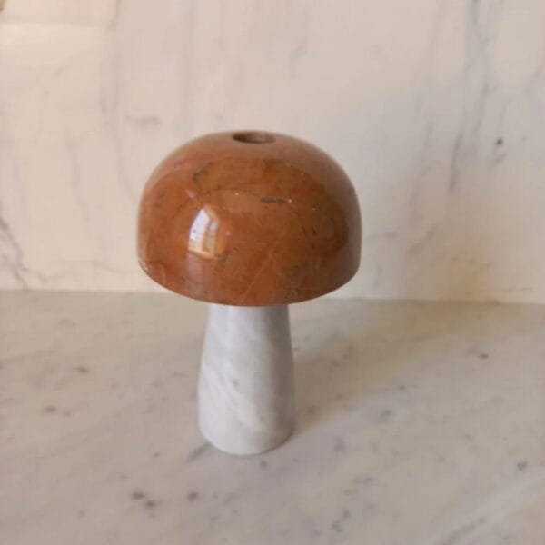 Small Shroom, Rosso Alicante, H13 cm