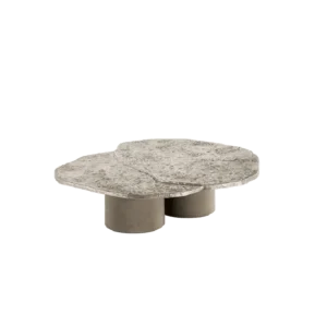 Brut Coffee Table, Grey Cement Base - Image 2
