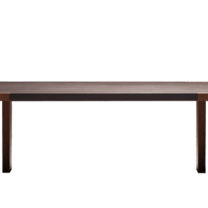T-Table, Grey Top Walnut Legs - Image 2