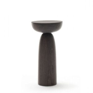 OLO Wood Side Table - Moka Painted Ashwood, Ø30 cm - Image 2