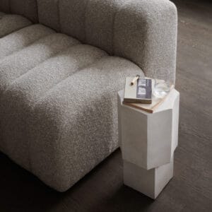 Studio Sofa - Setup 4 + Ottoman, Barnum Col 03, W230 x L270 cm - Image 2